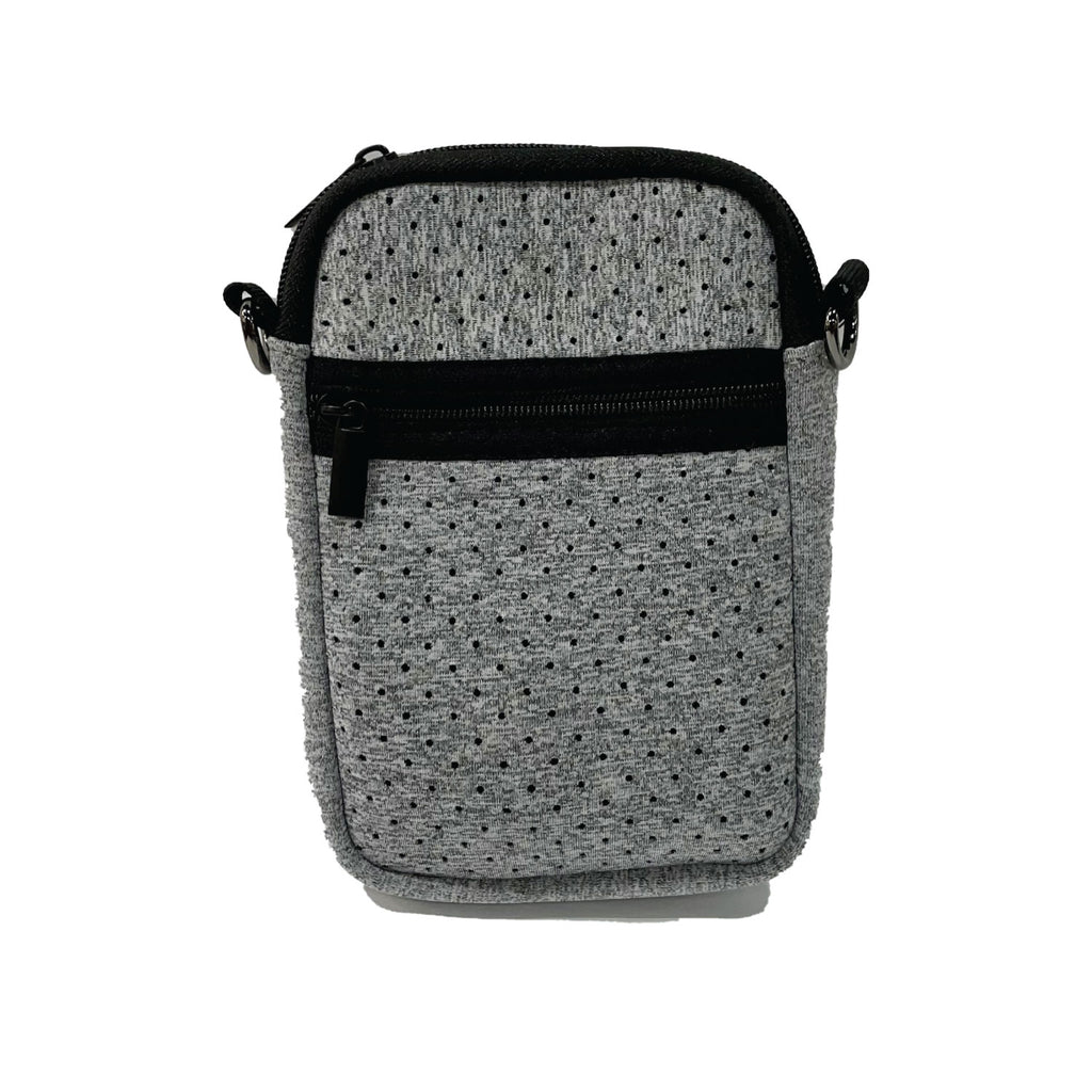 Daisy Old School Gray Crossbody