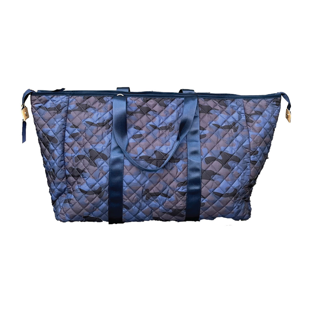 Traveler Ocean Camo Quilted Duffle Bag