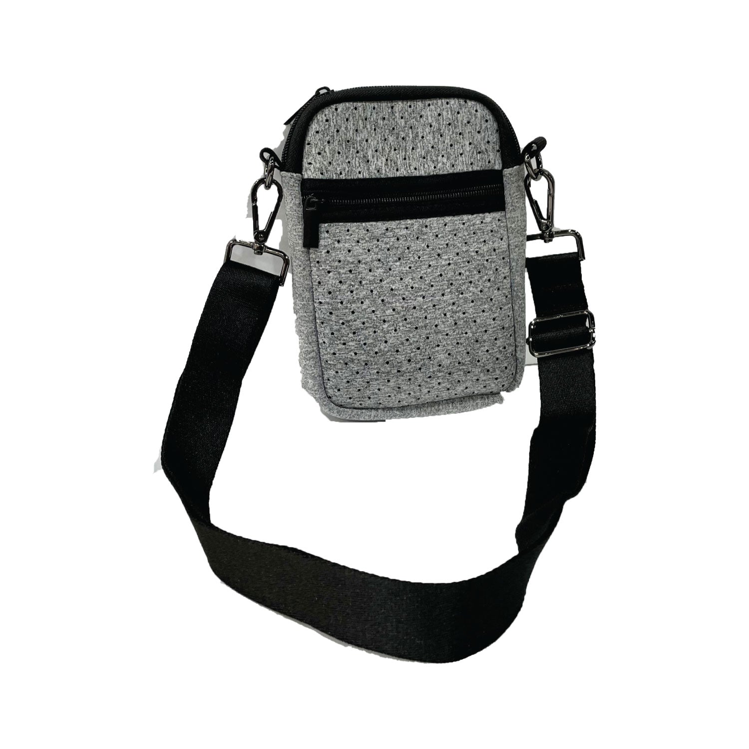 Daisy Old School Gray Crossbody