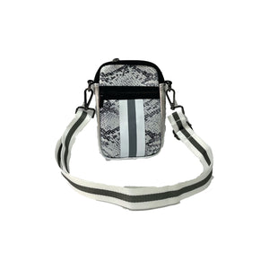 Daisy Shiny Viper Crossbody