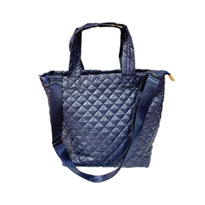 Lily Dark Ocean Quilted Bags