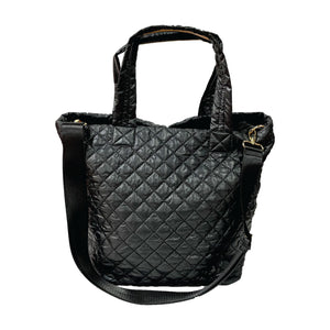 Lily Jet Black Quilted Bag