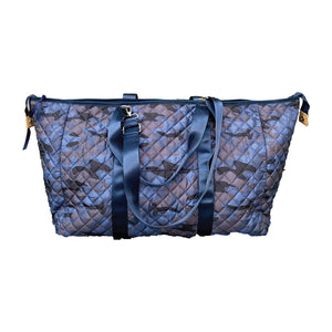 Traveler Ocean Camo Quilted Duffle Bag